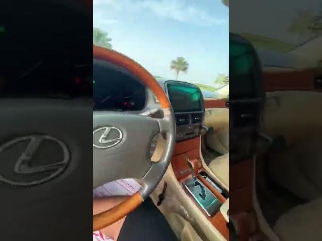 2006 LUXES LS430 || POV TEST DRIVE IN UAE