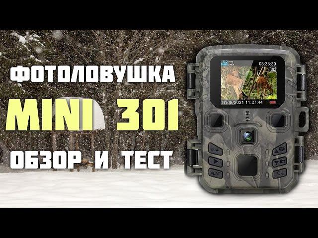 Фотоловушка MINI301. Обзор и тест.