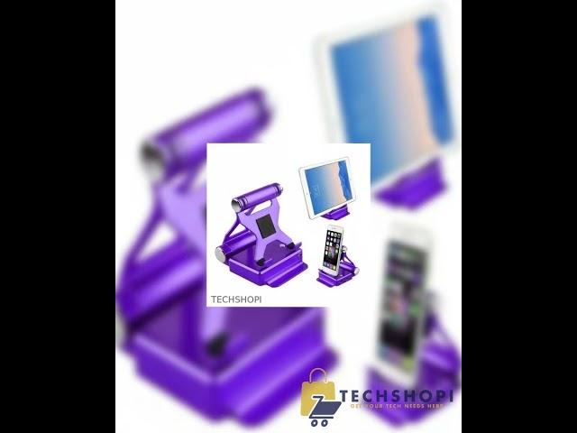 Podium Style Stand With Extended Battery Up To 200% For iPad, iPhone