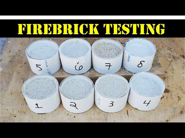 DIY Firebrick Mix Testing - High Temperature + Drop Test - Adding a Wire Mesh for Reinforcement