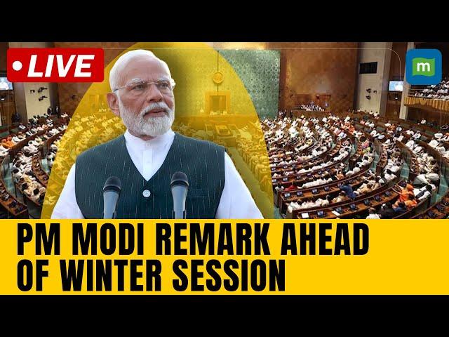 Winter Session Parliament 2024 Live: PM Modi Live | PM Modi Parliament Speech Today Live | N18V