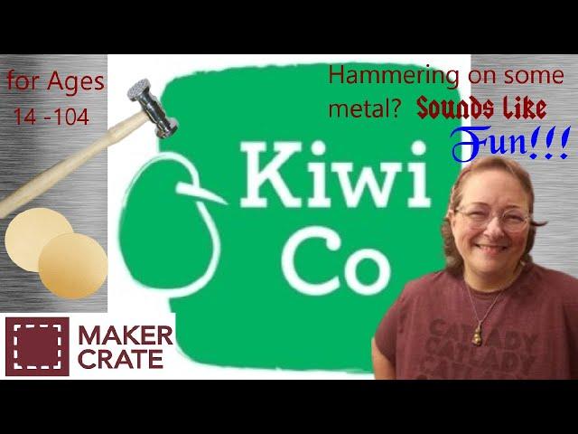 KiwiCo Maker Crate ~ Hammered Metal Mobile ~ Unboxing, Review & Finished Project