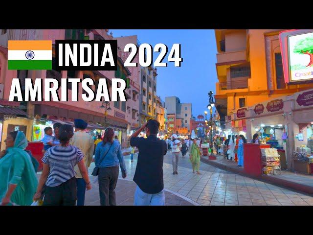 4K Walking in India 2024 - Amritsar, Punjab 