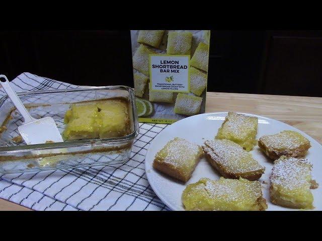 TRADER JOE'S COOK & REVIEW | LEMON SHORTBREAD BAR MIX