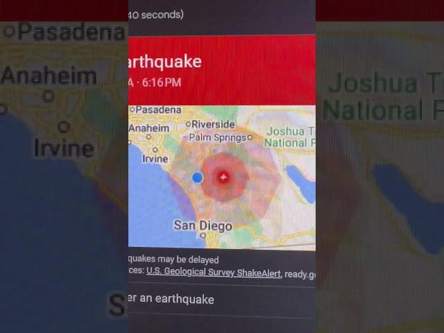 Earthquake Temecula California