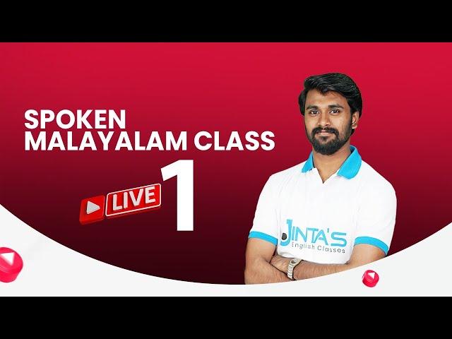 Spoken Malayalam Course Videos | +919009400748 | JINTAS