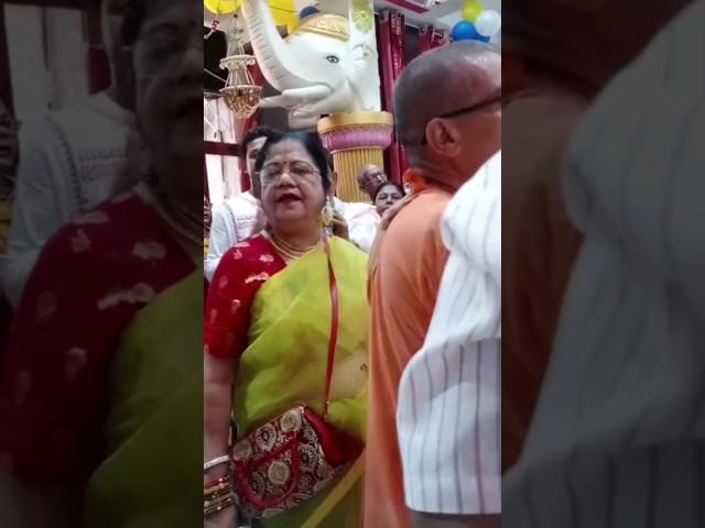 Vrindavan  dham || sri gauranga math||  gaudiya samity || Ananda utsav # tridandimaharaj #shorts