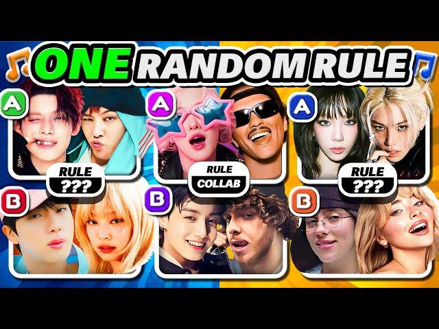 SAVE ONE SONGRandom Rule [6 Songs Each Rounds] - Kpop Quiz 2024 #3