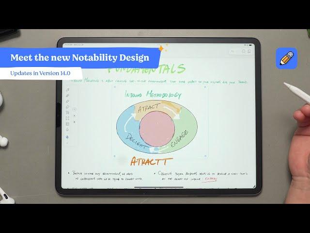 The New Notability Design | Version 14