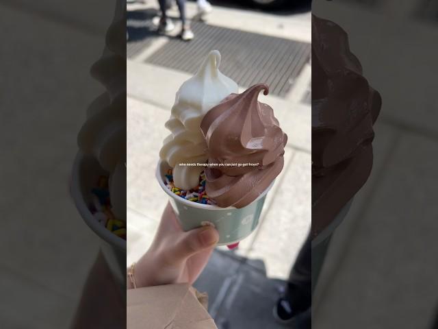 Froyo cures depression #froyo #foodie #relatable