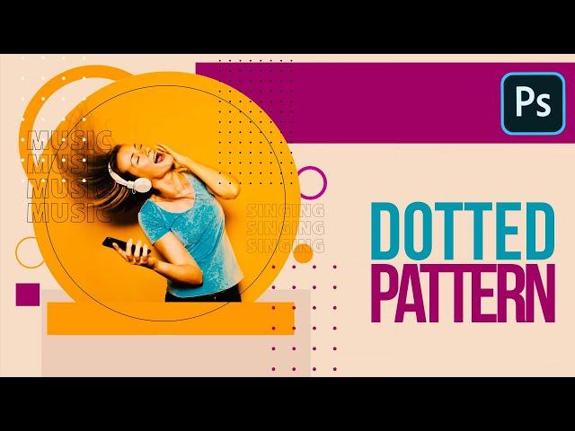 How to Create Dotted Pattern in Adobe Photoshop