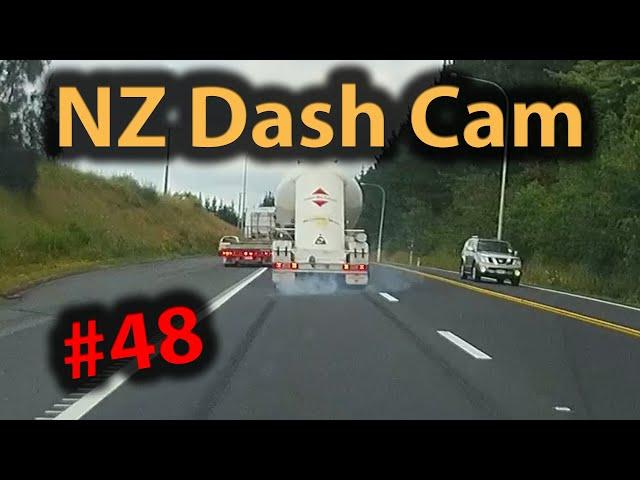 NZ Dash Cam - NZ Bad Drivers Compilation - No.48