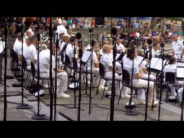 The Navy Band At The Navy Memorial - Washington DC - 7/19/2016.