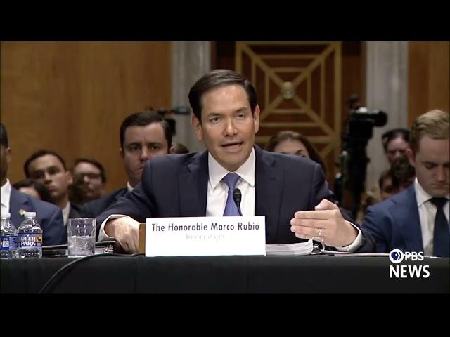 WATCH: ‘There is no military solution’ to war in Ukraine, Rubio tells Senate committee