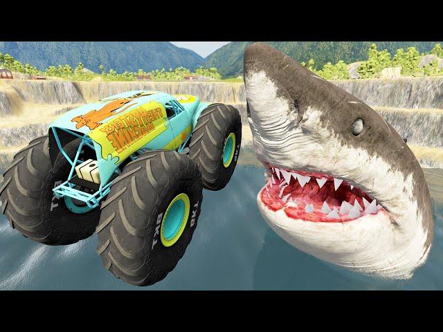 BeamNG Crazy Car Crashes and Jumps LIVE  #13 - Random Vehicles Total Destruction | Griff's Garage
