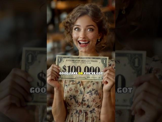 The $100,000 Bill That Never Circulated | Mind-Blowing History Fact!