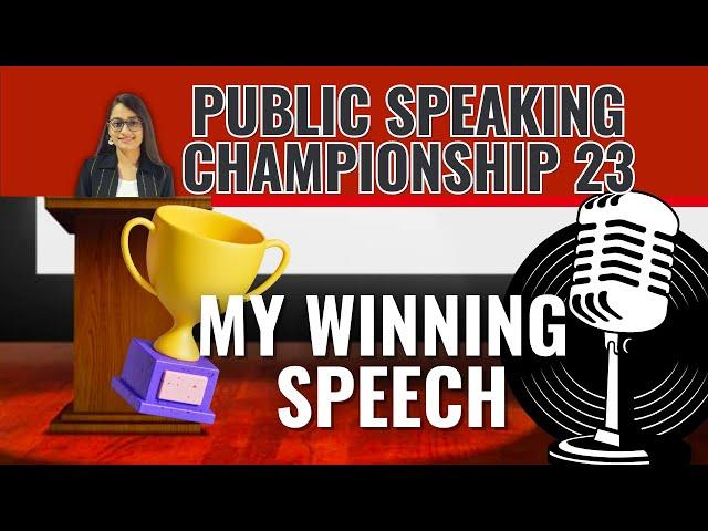 How I Won 2nd Runner-up in a Public Speaking Competition  3 Tips to Help You Reach Your Goals