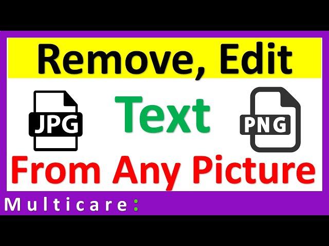 How to edit text of any image in paint