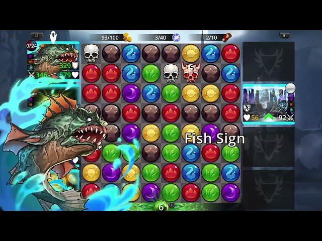 Gems of War New Mythic Piscea Team Superfast & Devastating on Explore 12