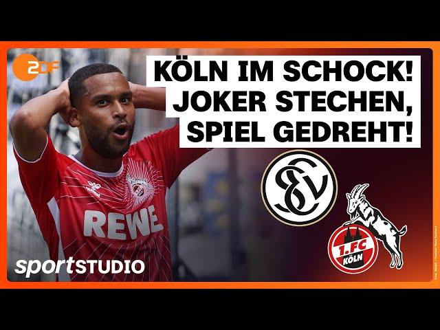 SV Elversberg – 1. FC Köln | 2. Bundesliga, 2. Spieltag Saison 2024/25 | sportstudio