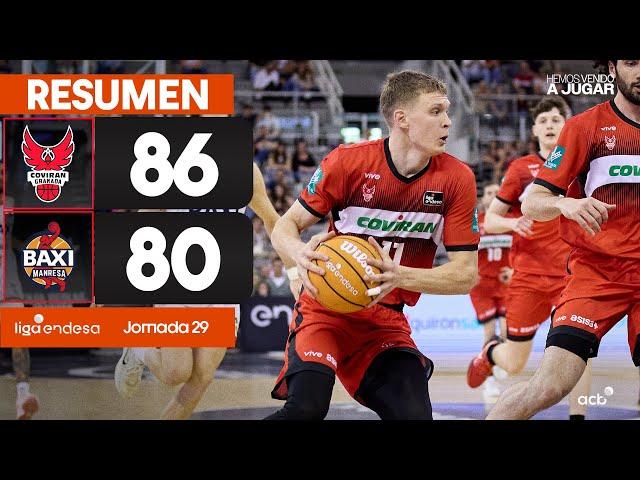 Coviran Granada - BAXI Manresa (86-80) RESUMEN | Liga Endesa 2024-25