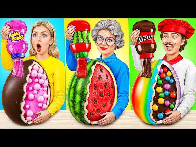 Me vs Grandma Cooking Challenge | Delicious Kitchen Hacks by Super Hyper DO