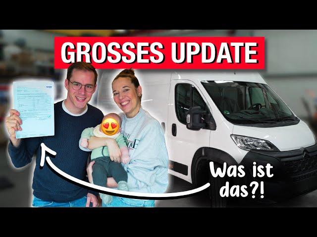 WIE IST DER STAND?? // UPDATE & WOHNMOBILZULASSUNG // WIEGESCHEIN 3,5 TONNEN (+ Truma Verlosung )