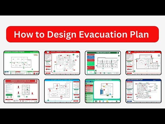 How to create an Evacuation Plan || Emergency Evacuation || Evacuation Procedure || Evac Tech