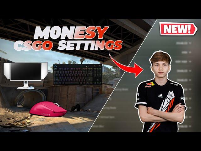 *NEW* M0NESY CSGO Settings And Peripherals (Best Pro Settings)