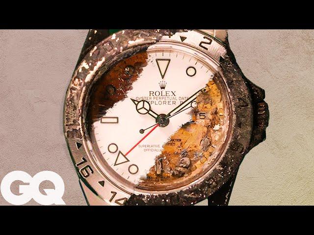 Fully Restoring a Fire-Damaged Rolex (Every Step)