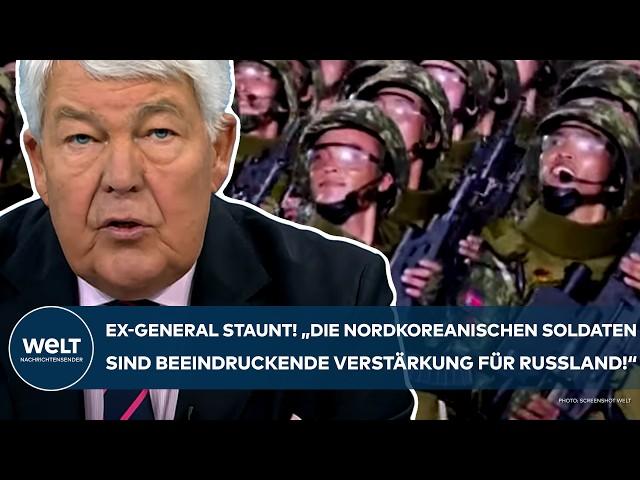 PUTINS KRIEG: Ex-General staunt! "Die nordkoreanischen Soldaten sind beeindruckende Verstärkung!"