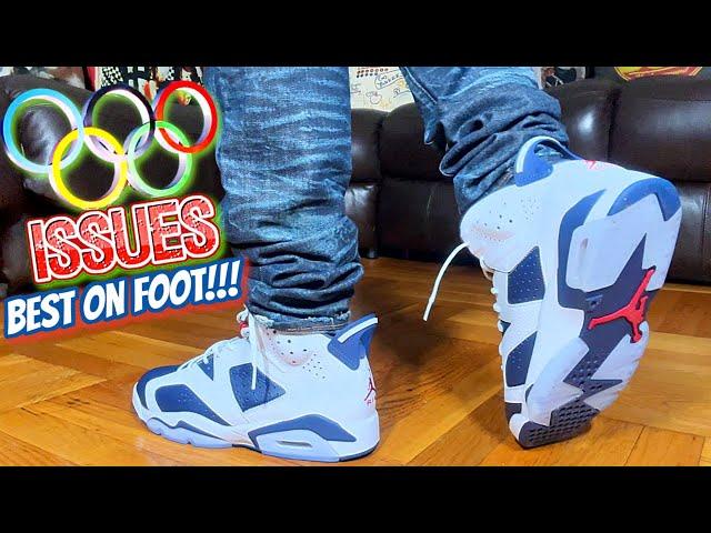 My ISSUES With The Air Jordan 6 Olympics | Review & Best On Foot!