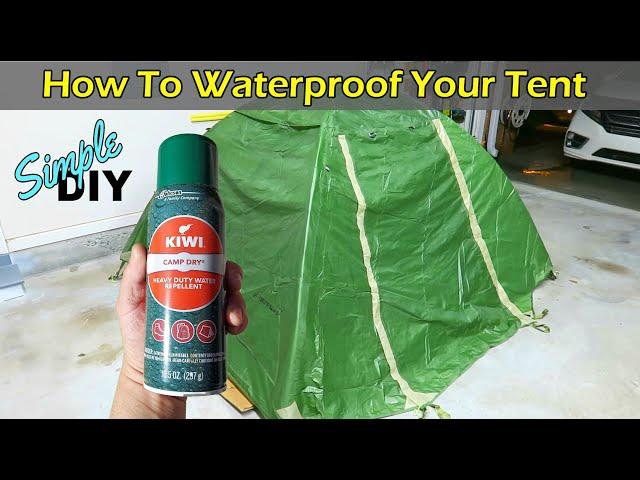 How To Waterproof Your Tent