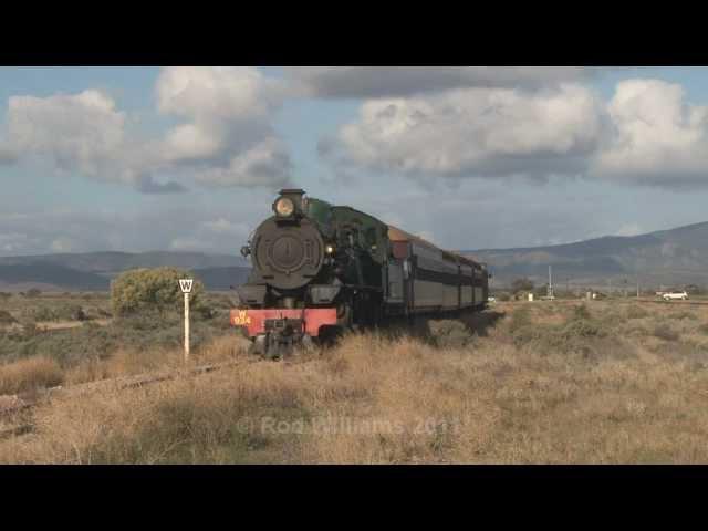 Afghan Express steams into Port Augusta : Australian trains and steam locomotives