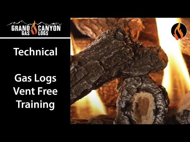 Grand Canyon Gas Logs Vent Free Product Training Video