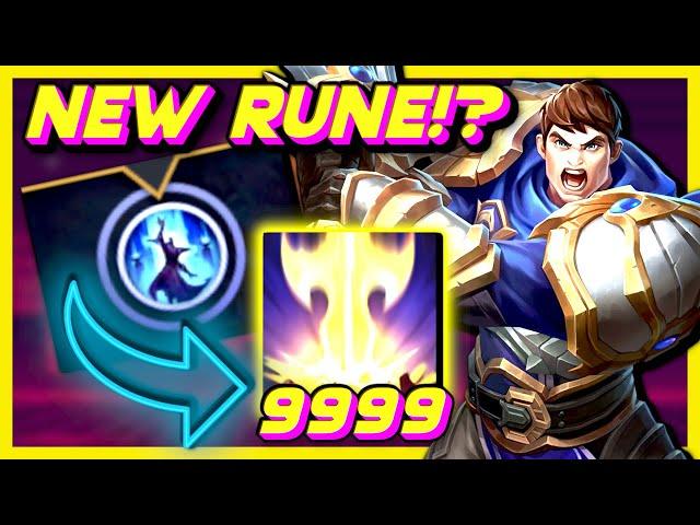 HOLY! This NEW Rune on PBE makes Garen's ULT even MORE BROKEN! | riste | League of Legends PBE