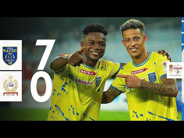 Match Highlights | The Durand Cup 2024 | Kerala Blasters FC vs CISF Protectors | KBFC