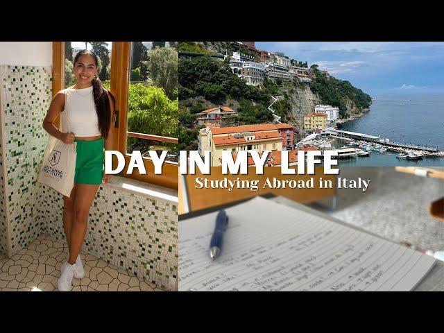 day in my life while studying abroad | Sorrento, Italy