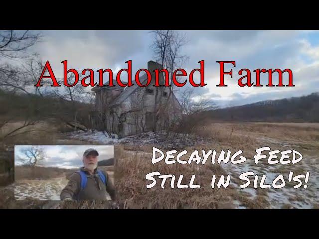 Exploring Abandoned Farm - Dairy Barn - Old Silos - Old Buildings