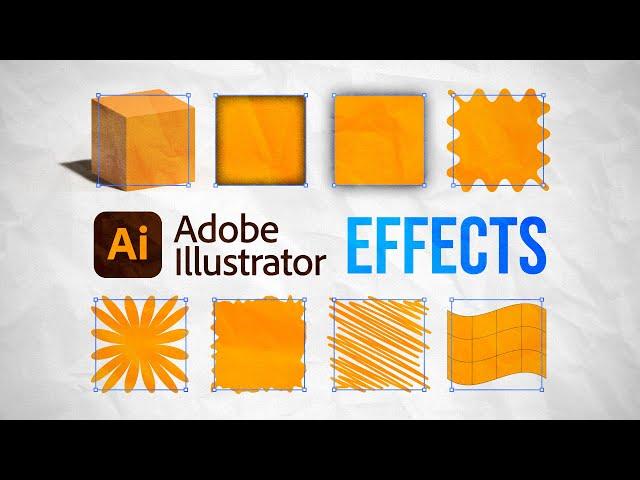 All 20+ Effects in Adobe Illustrator Explained