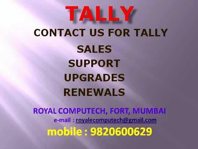 TALLY SUPPORT IN MUMBAI