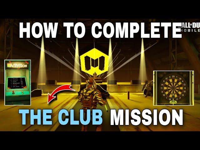 How To Complete The CLUB MISSION - COD Mobile