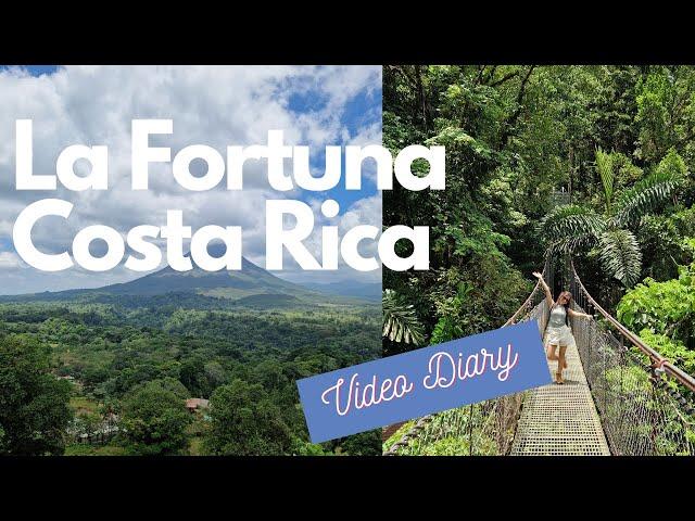 What to do in La Fortuna Costa Rica - Includes Tabacon Springs & Mystico & La Fortuna Waterfall