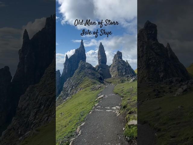 Old Man of Storr - Isle of Skye ##visitscotland #scottish #skye #isleofskye #scotlandtravel #fyp