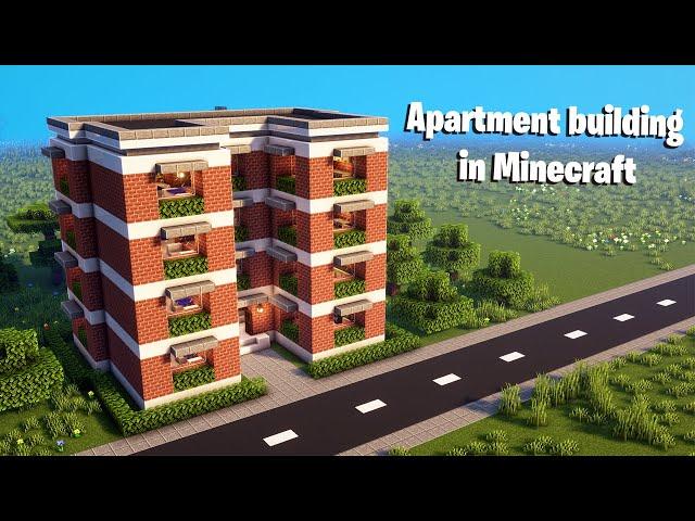 How to build an apartment building in Minecraft