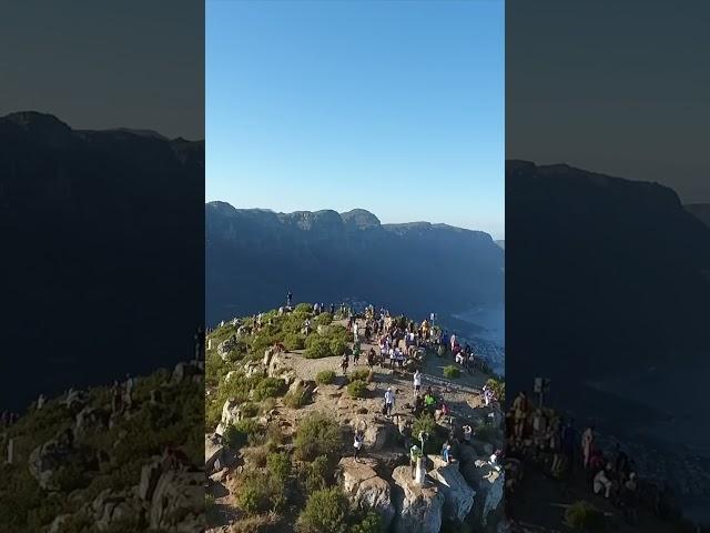 Sunrise Lionshead Capetown #capetown #lionshead #campsbay #dji #sunrise