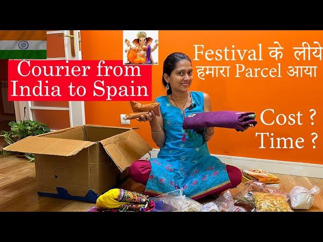 Courier from India to Spain I Festival की Shopping India से I Cheap Options I Spainbhraman