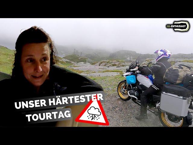 The hardest day of our motorcycle trip through Norway (S6/E3)