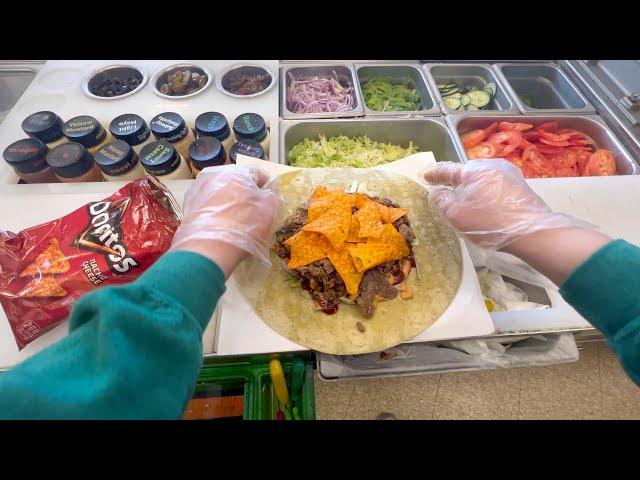 He Threw a Sandwich at a Customer