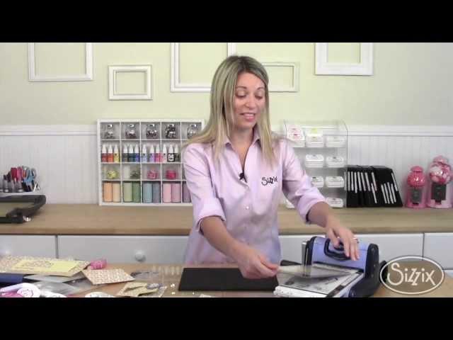 How to Make a Flip Card  with Stephanie Barnard & Sizzix